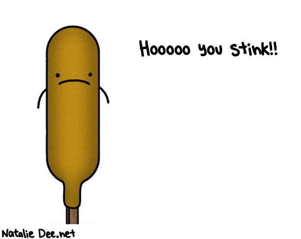 Natalie Dee random comic: hooooo-you-stink-353 * Text: Hooooo you stink!!
