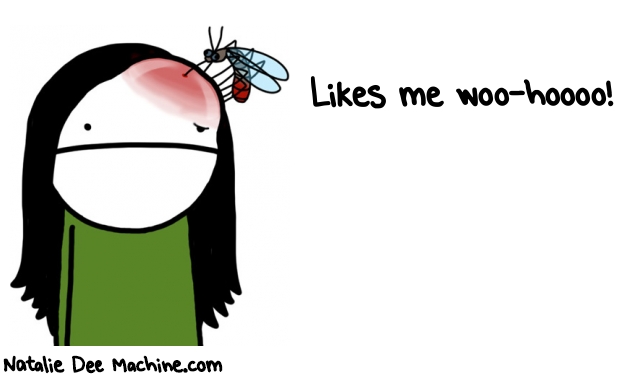 Natalie Dee random comic: likes-me-woohoooo-642 * Text: Likes me woo-hoooo!
